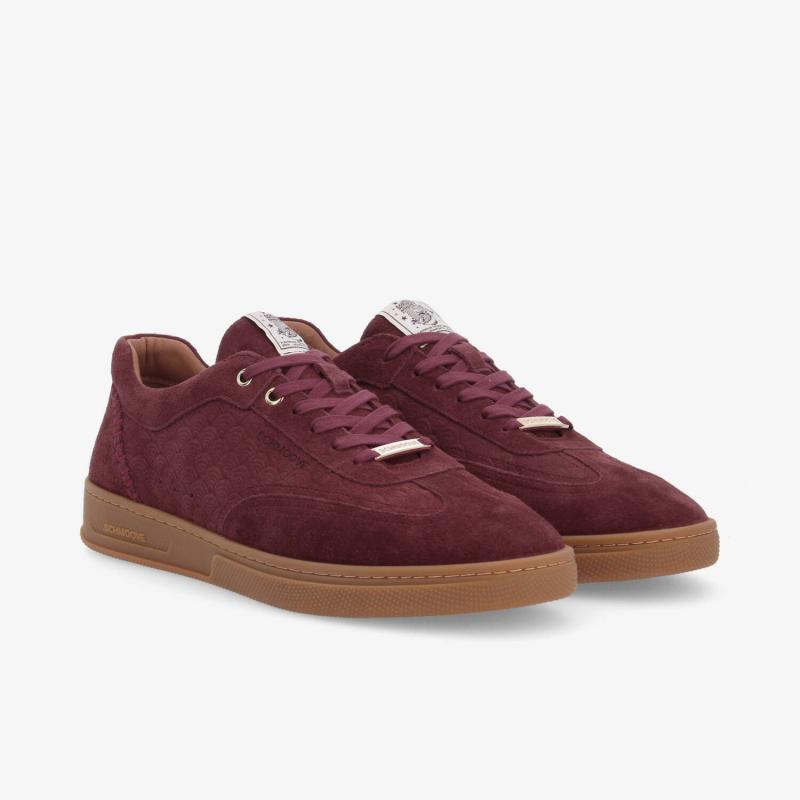 SAN MARINO SNEAKER M - SUEDE - RED